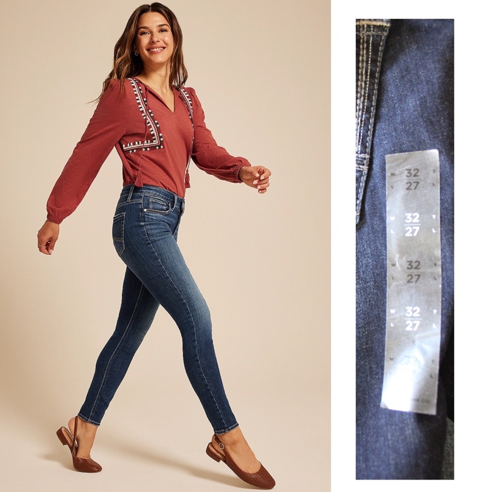 Silver Jeans Co. NWT Suki Curvy Mid Rise Skinny Jeans 32 14
